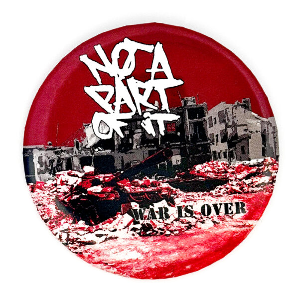 2.25" War Is Over Button